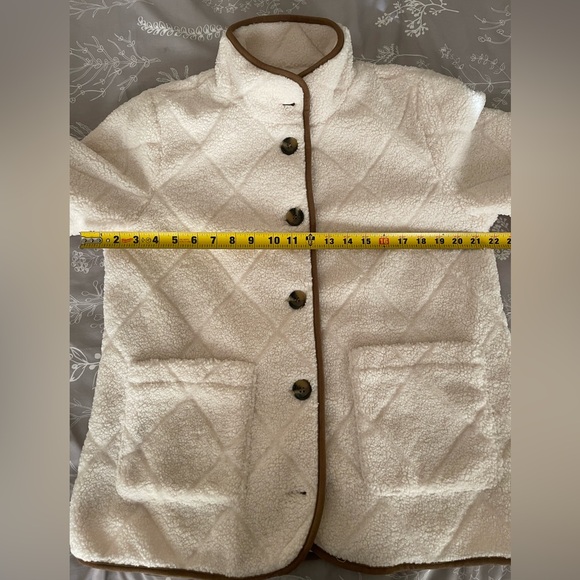 NWT Ralph Lauren Faux Shearling Funnelneck Coat - Picture 14 of 16